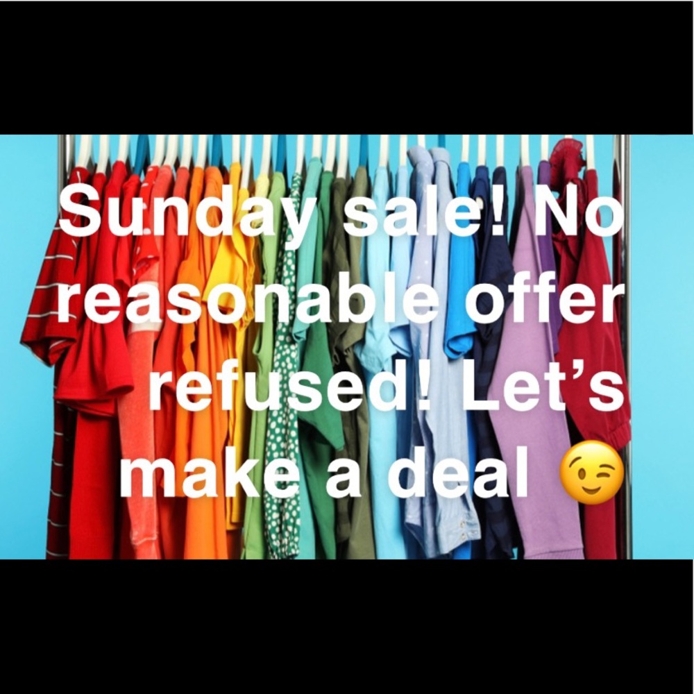 SUNDAY SALE!